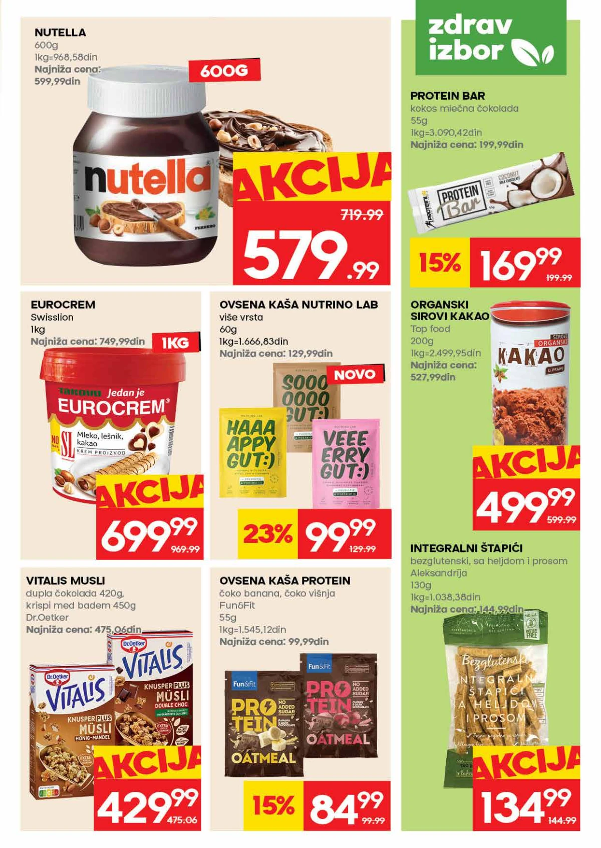 Roda katalog strana 17 – deterdženti, omekšivači, sredstva za čišćenje i higijenu na akciji