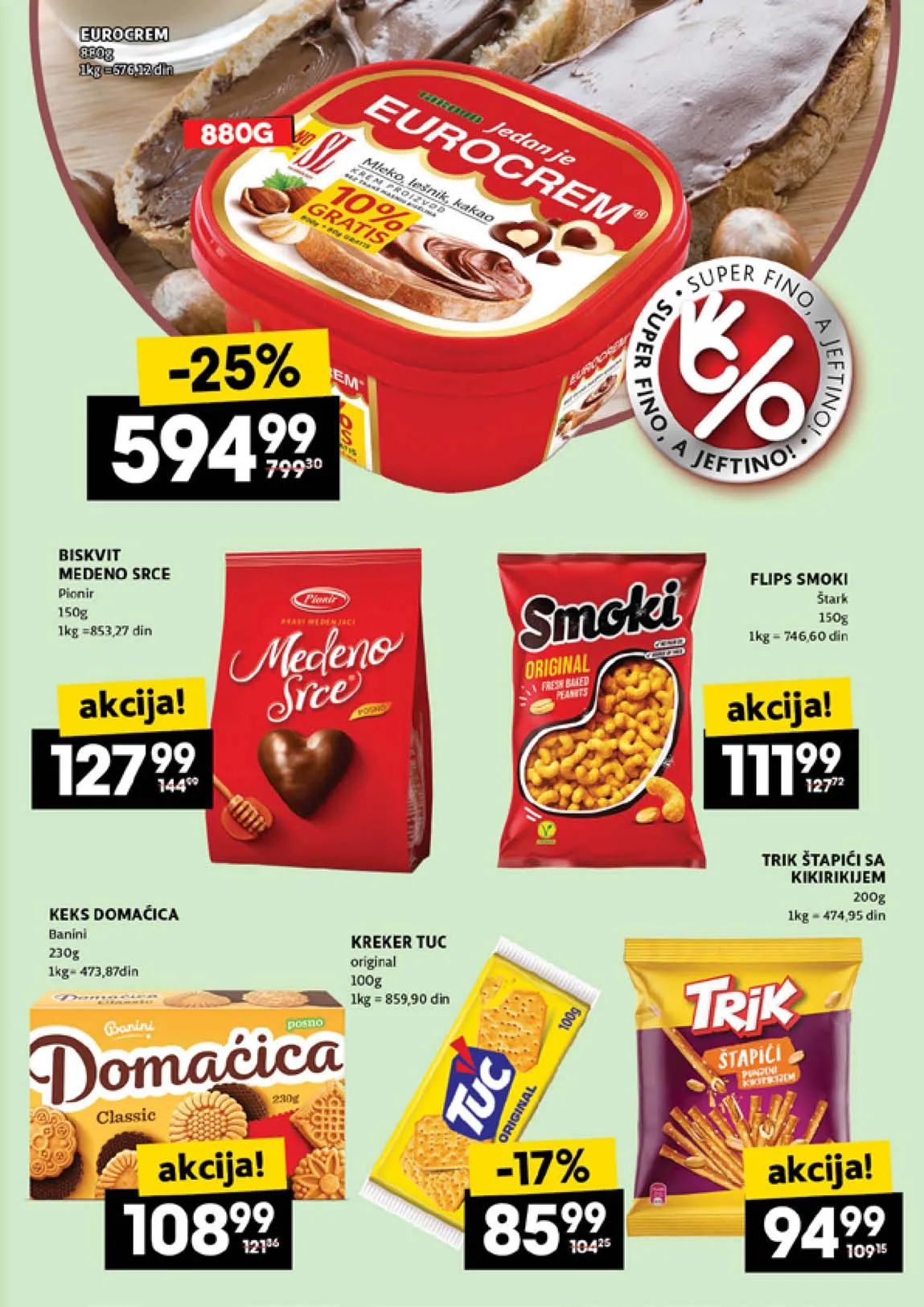Roda kataloška akcija sniženja