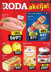 RODA nedeljni katalog akcija i sniženja do 18. februara 2026 Srbija