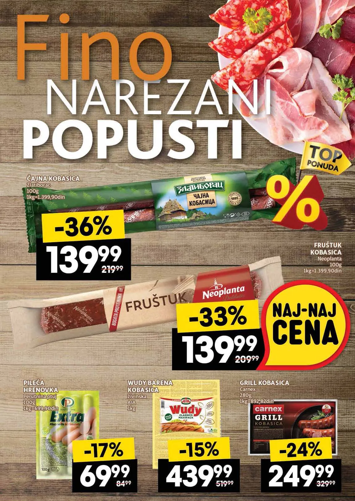 Roda kataloška akcija sniženja