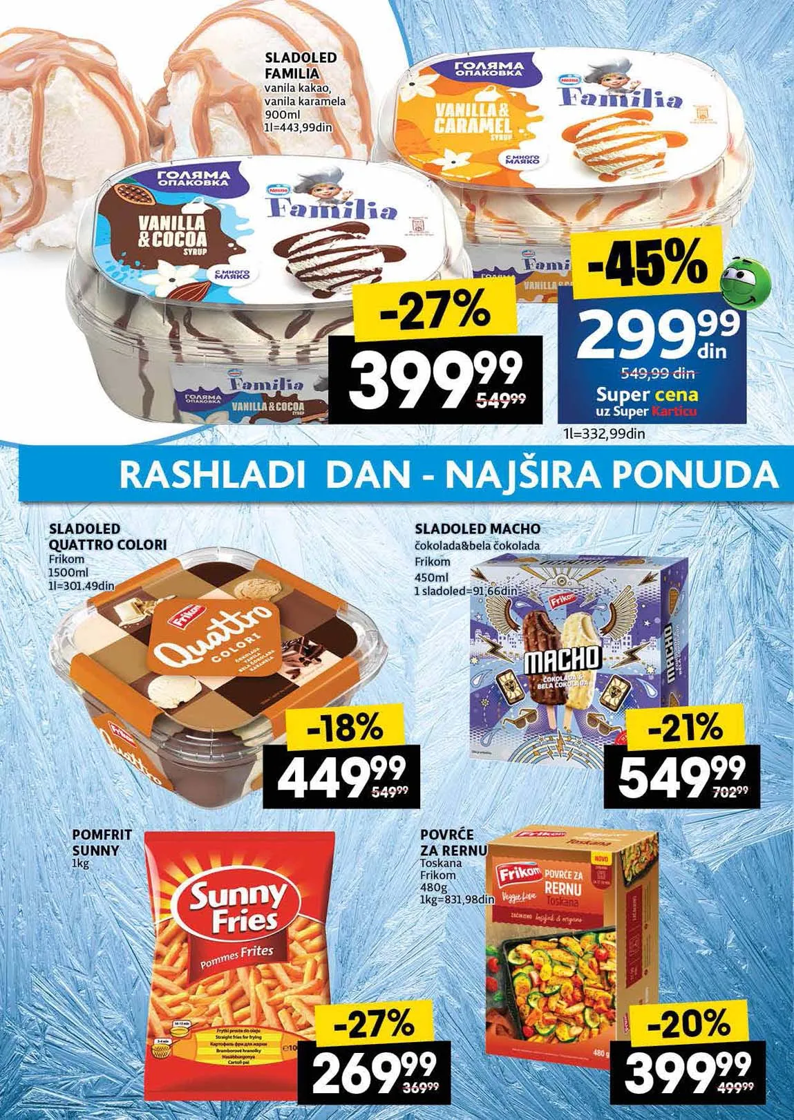 Roda kataloška akcija sniženja