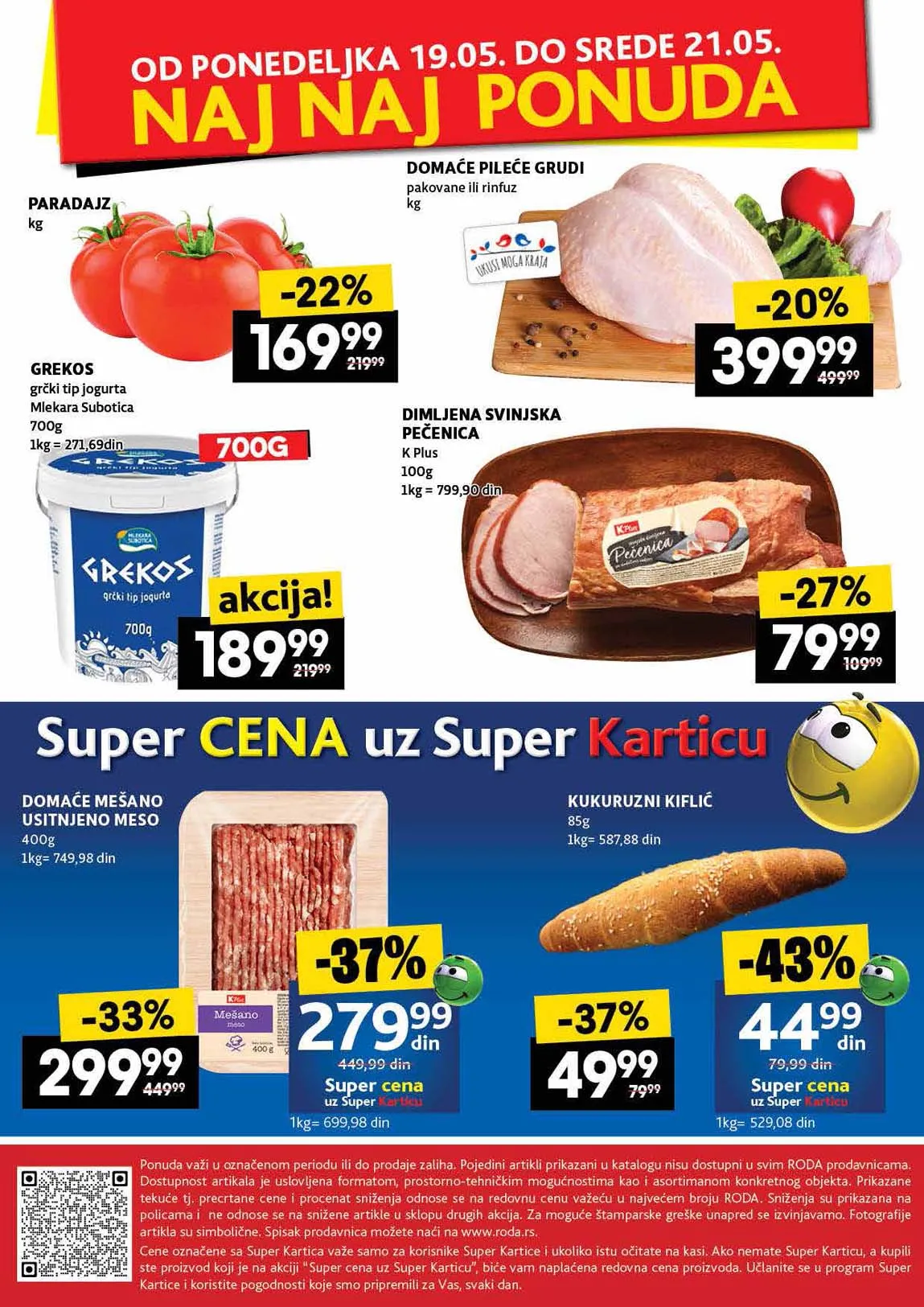 Roda kataloška akcija sniženja