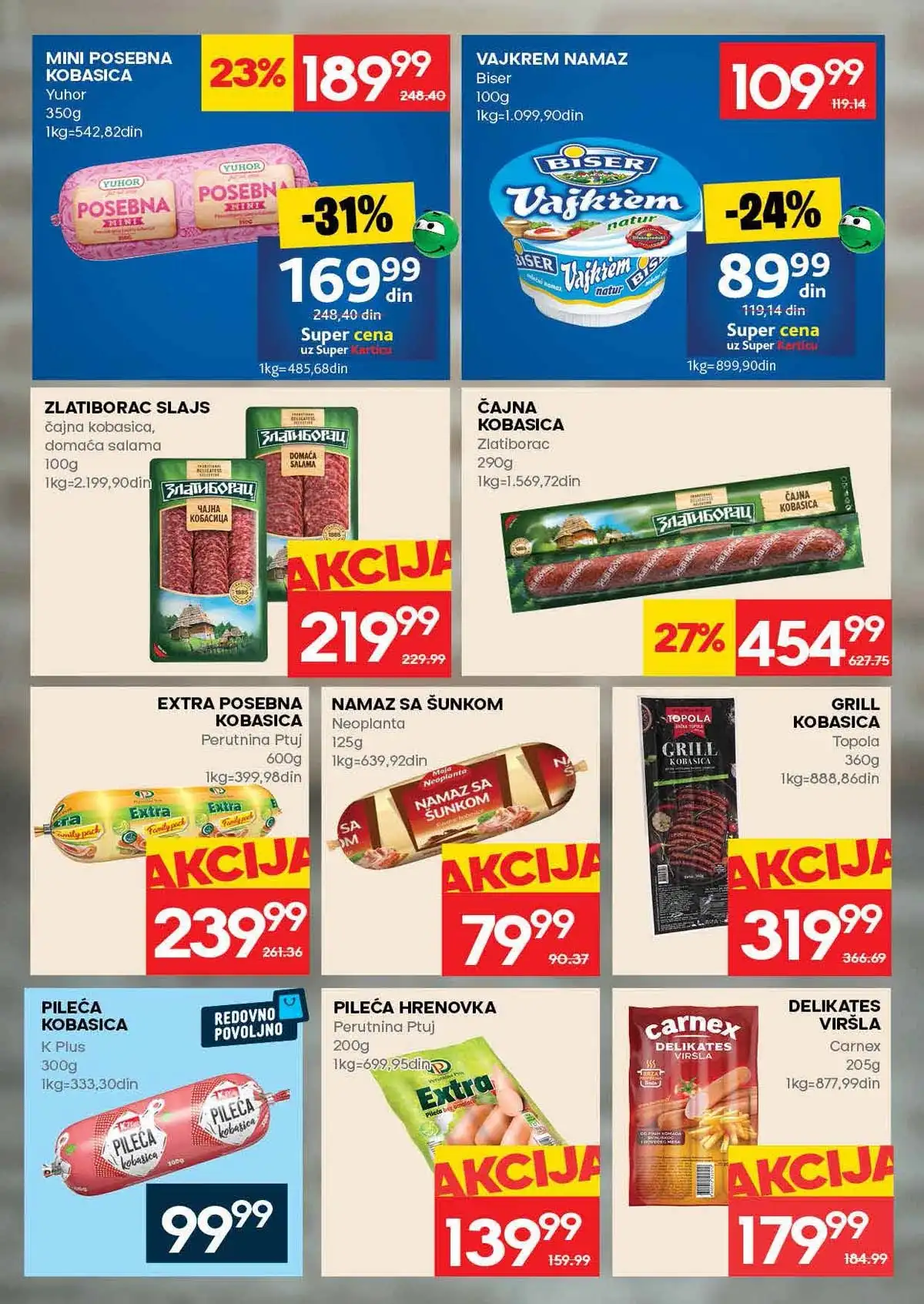 RODA akcije i popusti do 22 aprila 2026. strana 8 porodična pakovanja Srbija