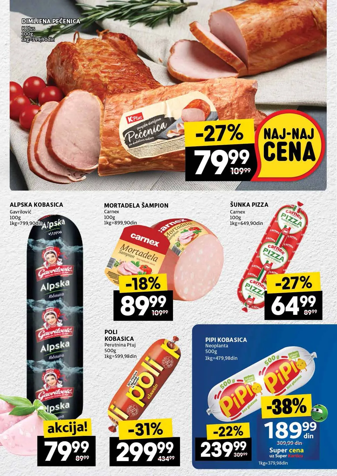 Roda kataloška akcija sniženja