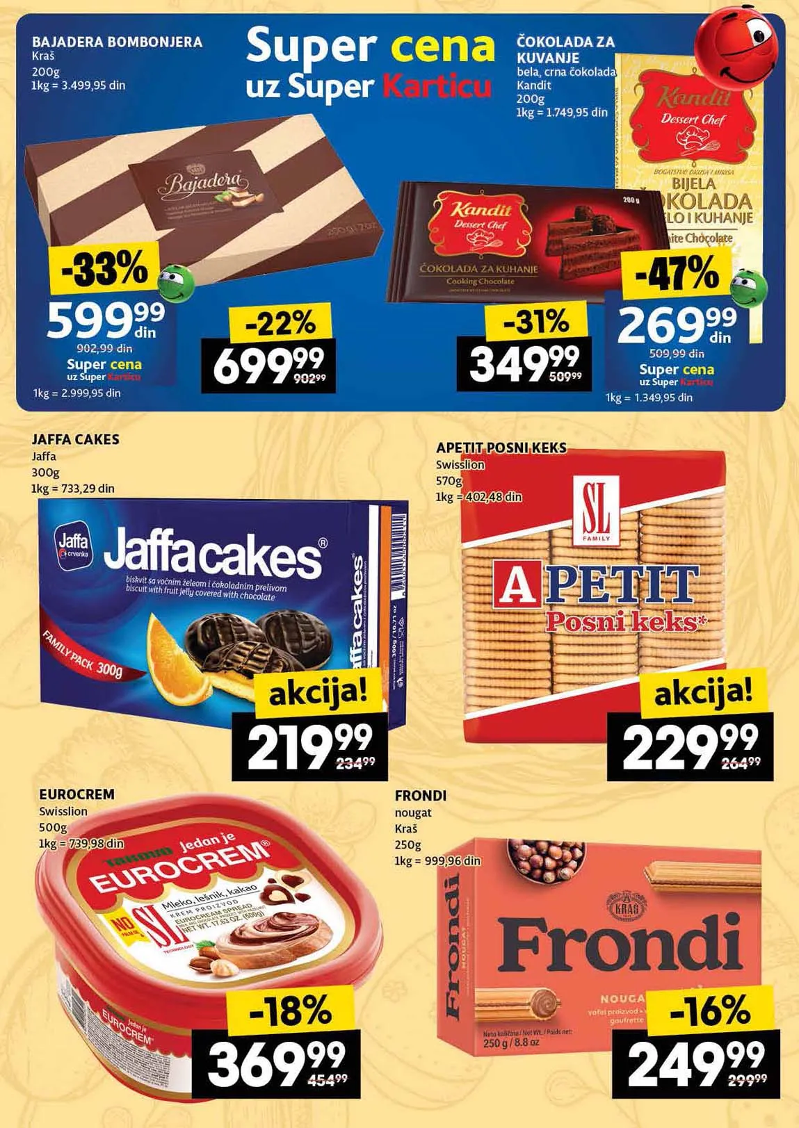 Roda kataloška akcija sniženja