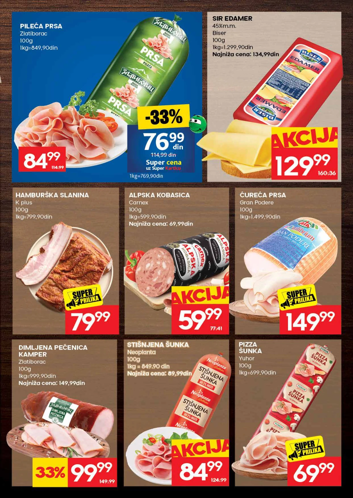 Roda katalog strana 7 – mlečni proizvodi, sirevi i namazi po akcijskim cenama