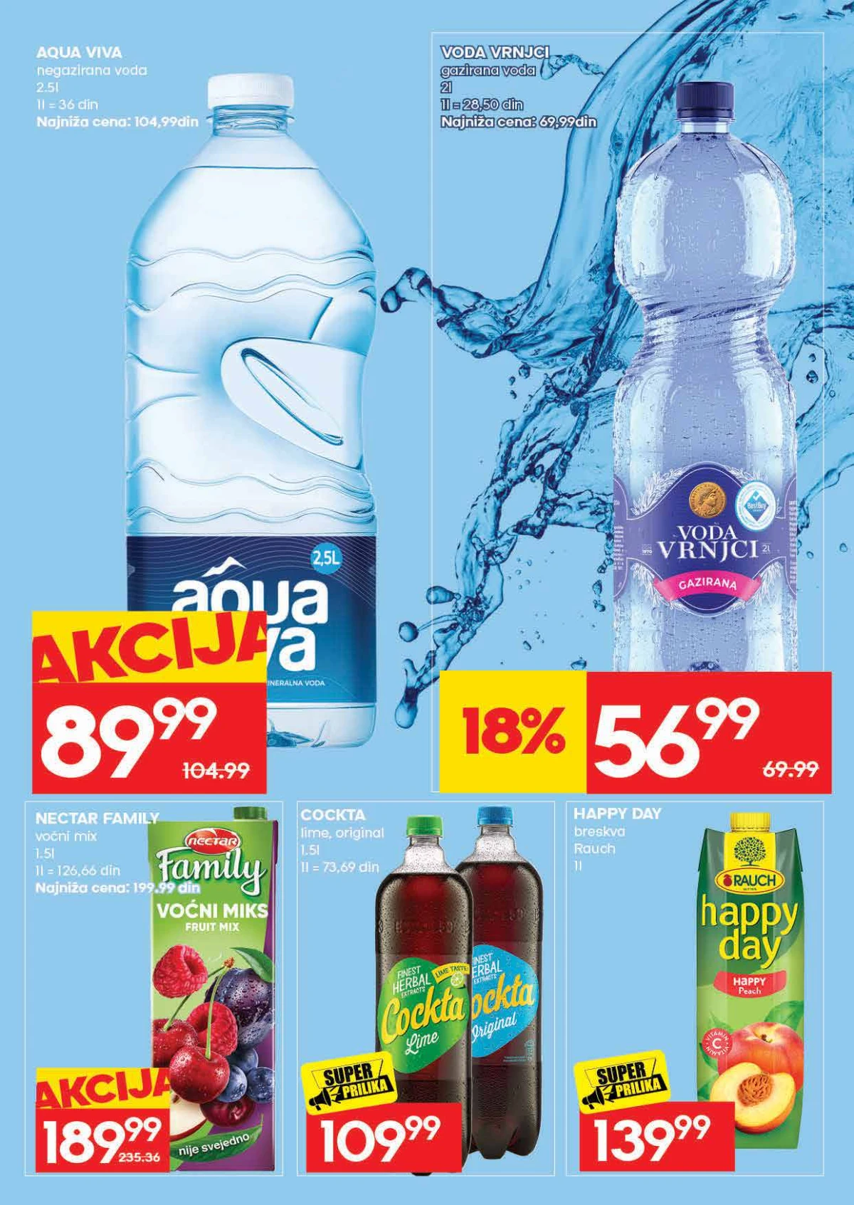 Roda katalog strana 24 – voda, sokovi i osvežavajuća pića na akciji