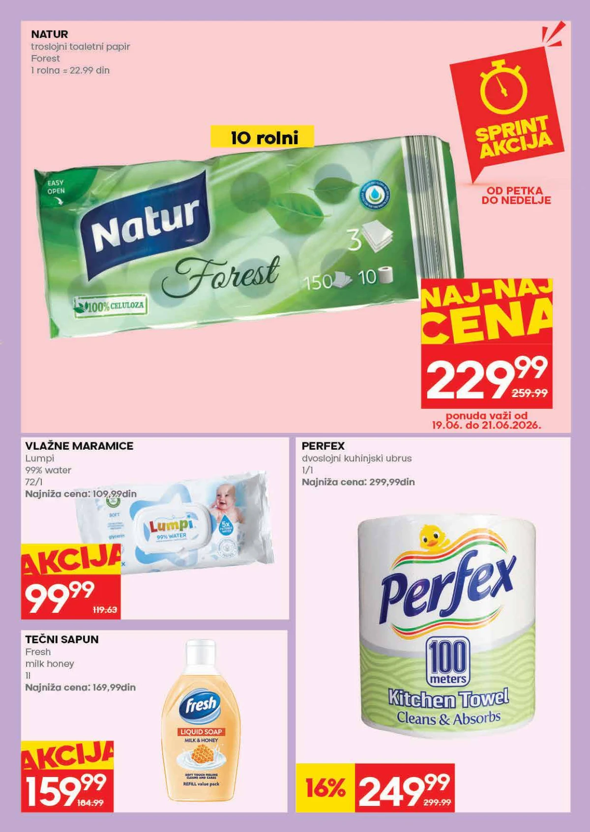 Roda katalog strana 29 – papirna galanterija, maramice i sapuni na akciji