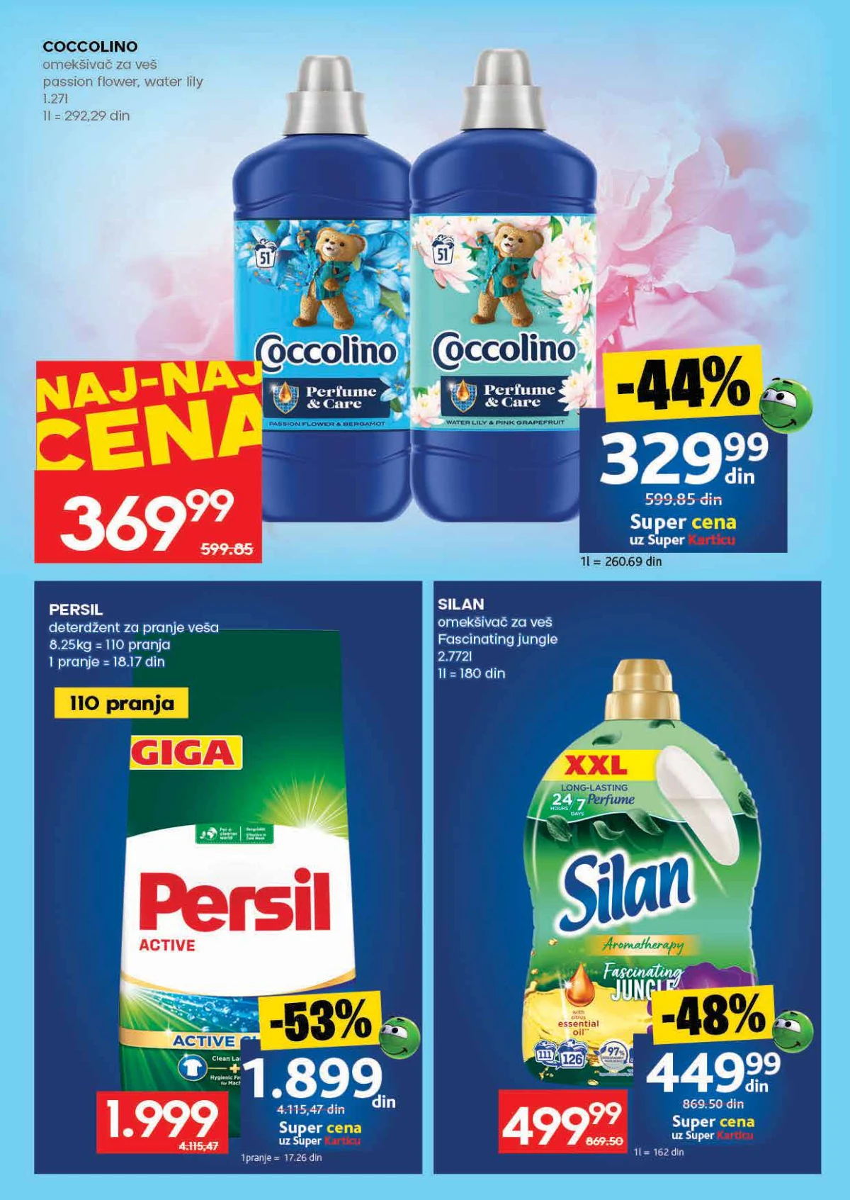 Roda katalog strana 31 – Coccolino, Persil i Silan na akciji