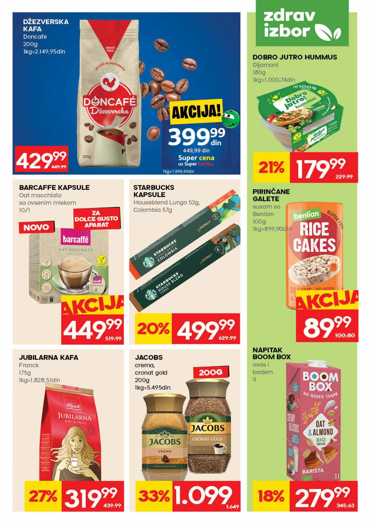 RODA katalog akcija do 27.05.2026. strana 15 piće Srbija