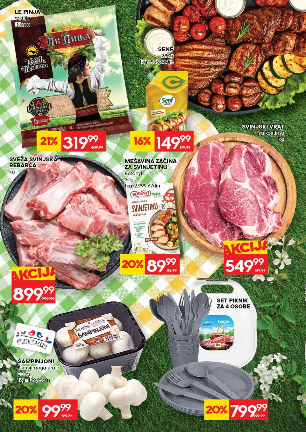 RODA akcija do 29. aprila 2026. strana 6 kućne potrepštine Srbija