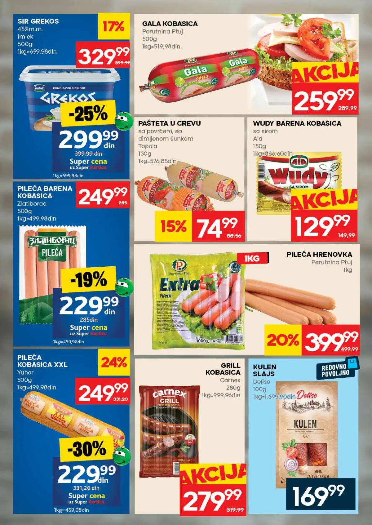 RODA katalog akcija do 29. aprila 2026. strana 10 prehrana i piće Srbija