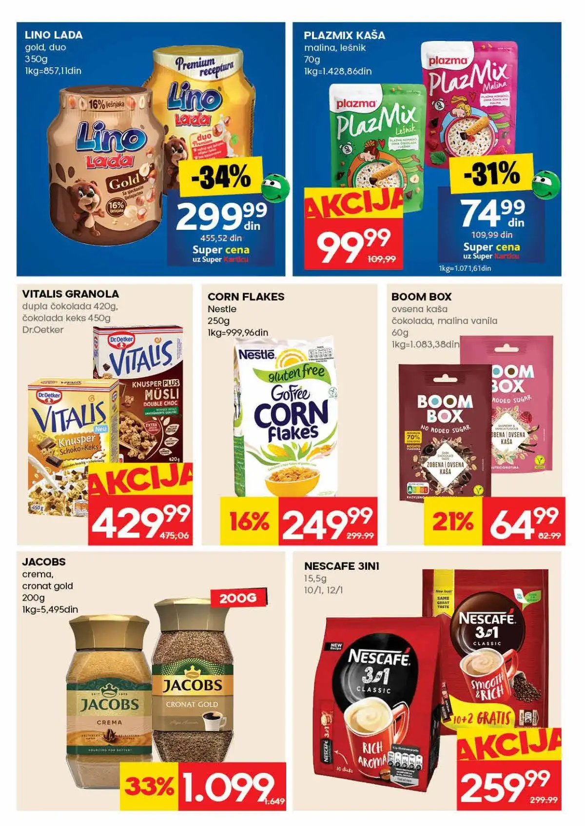 RODA akcija do 29. aprila 2026. strana 16 prehrambeni proizvodi Srbija