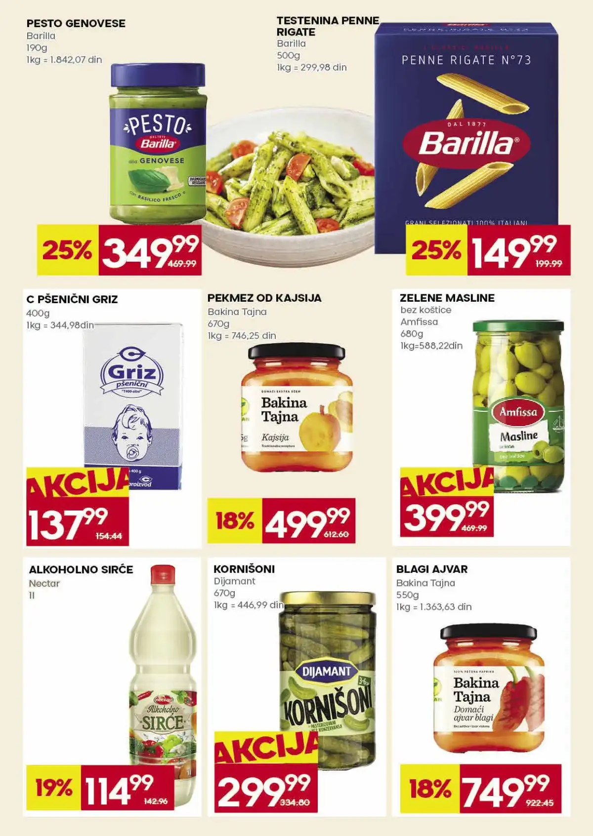 RODA akcija do 29. aprila 2026. strana 19 voće i povrće Srbija