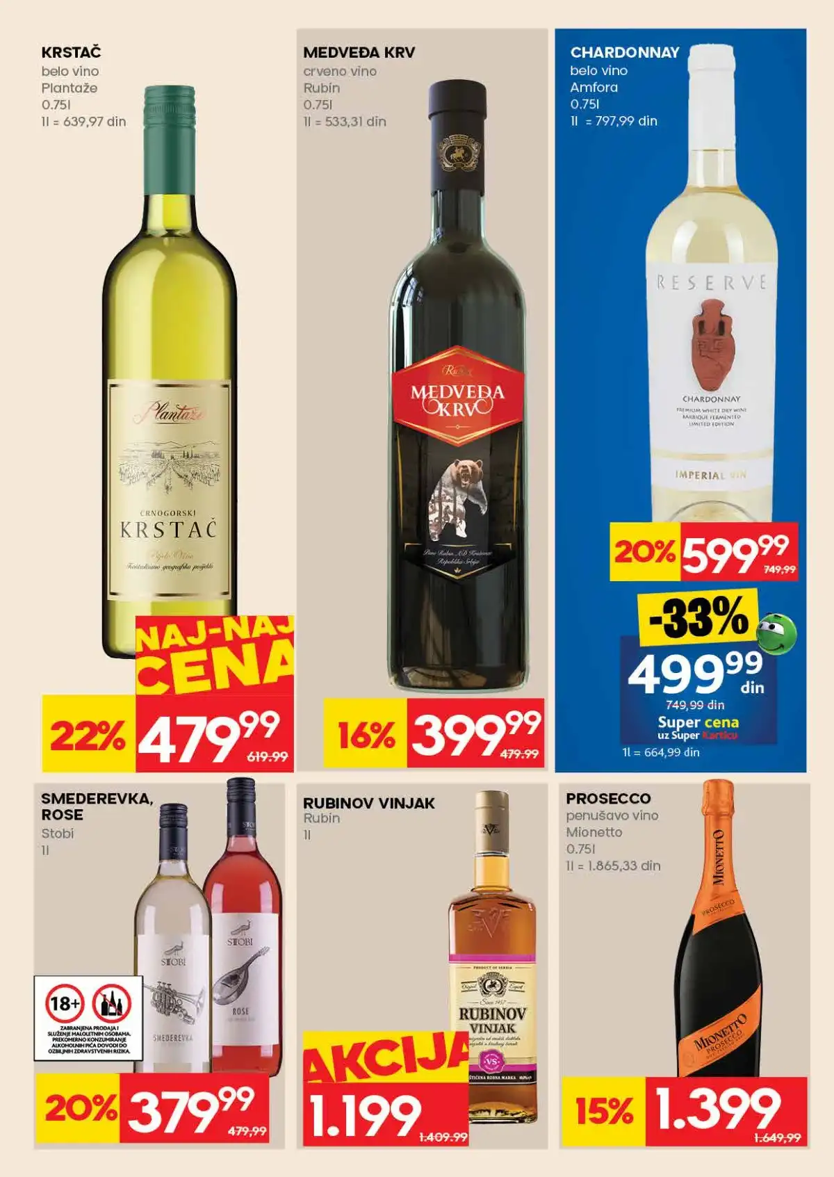 RODA nedeljna akcija do 29. aprila 2026. strana 27 meso i mlečni proizvodi Srbija