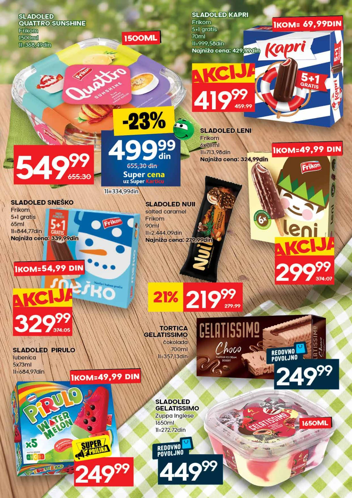 Roda katalog strana 13 – peciva, hleb, krofne i pekarski proizvodi po nižim cenama