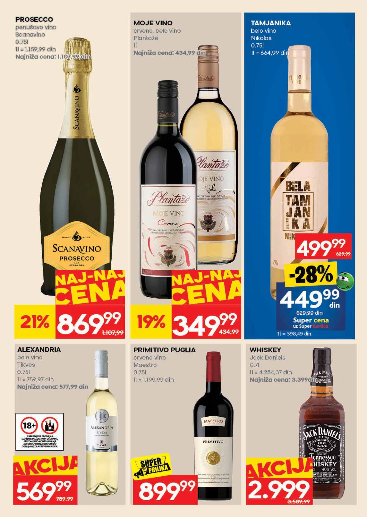 Roda katalog strana 27 – vina, prosecco i viski po nižim cenama