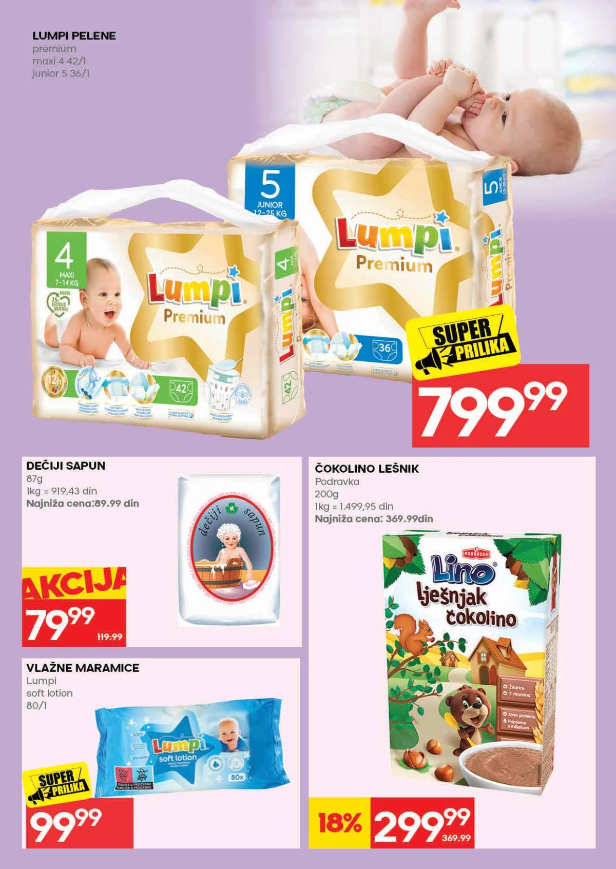 Roda katalog strana 29 – pelene, maramice, dečji proizvodi i prehrana za najmlađe