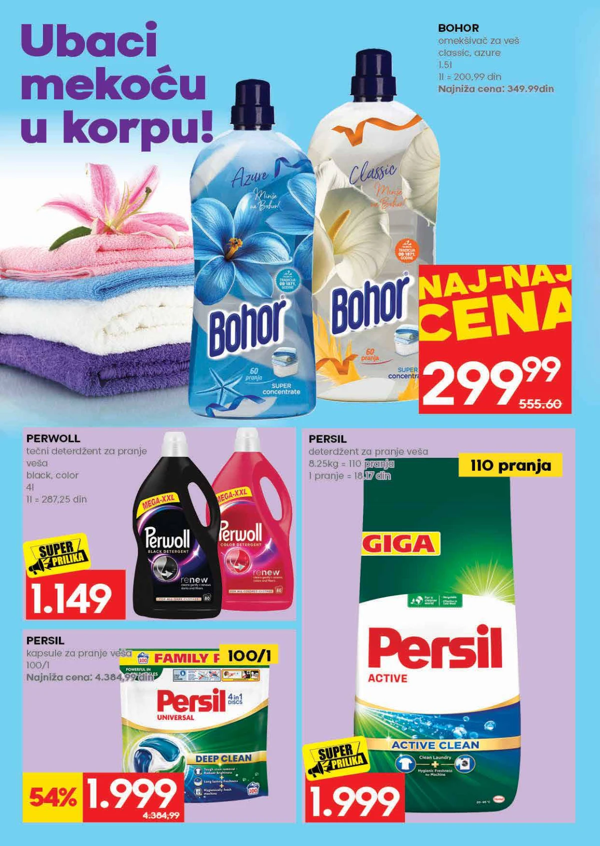 Roda katalog strana 30 – Persil, Perwoll, Bohor i proizvodi za pranje veša na akciji