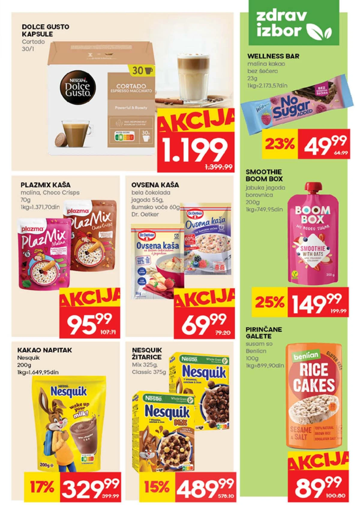 RODA katalog sniženja do 01. aprila 2026. – strana 15 RODA katalog akcija do 01. aprila 2026. strana 15 piće Srbija