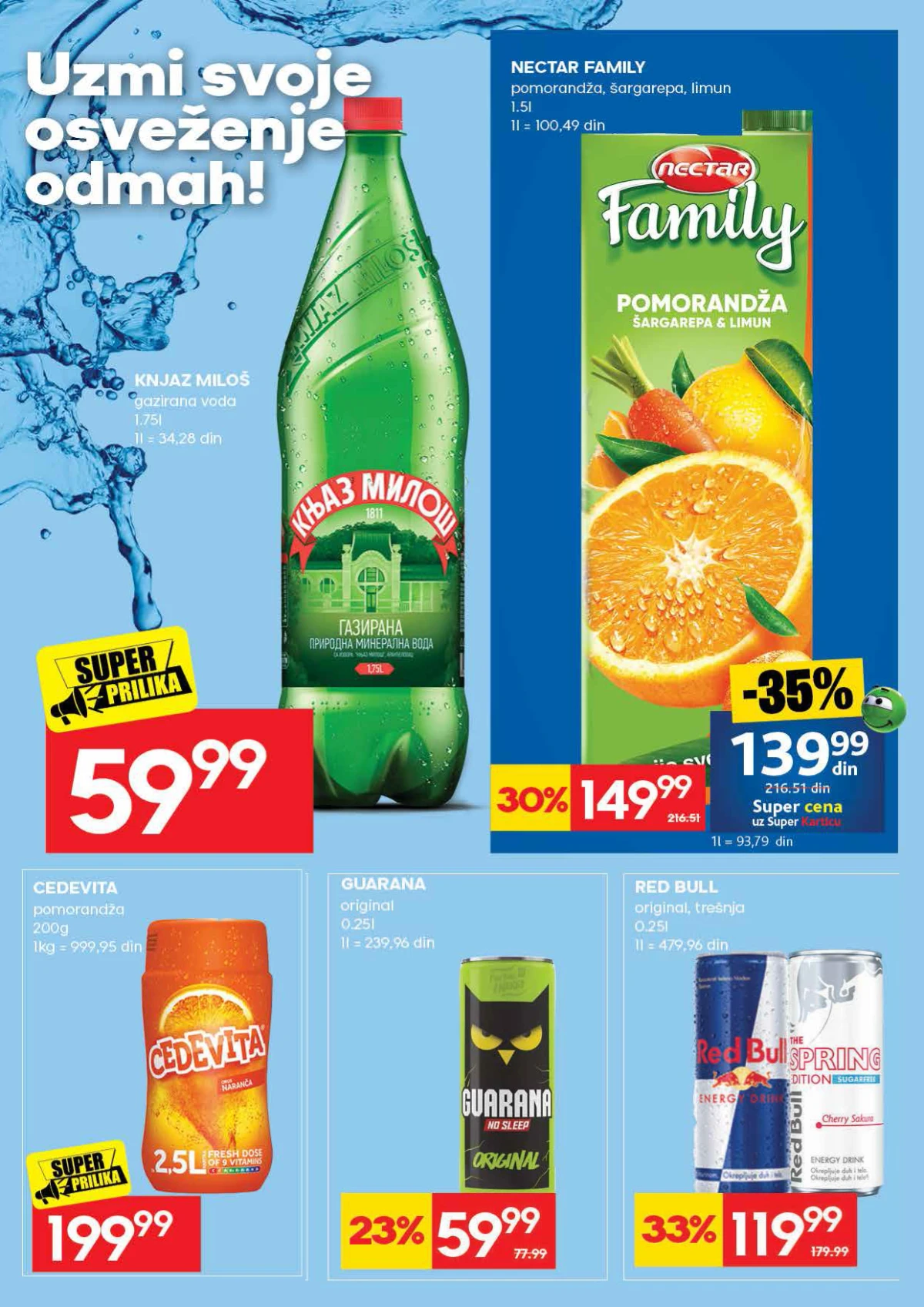 RODA katalog sniženja do 03.06.2026. – strana 25 RODA nedeljni katalog akcija do 03.06.2026. strana 25 prehrana i piće Srbija