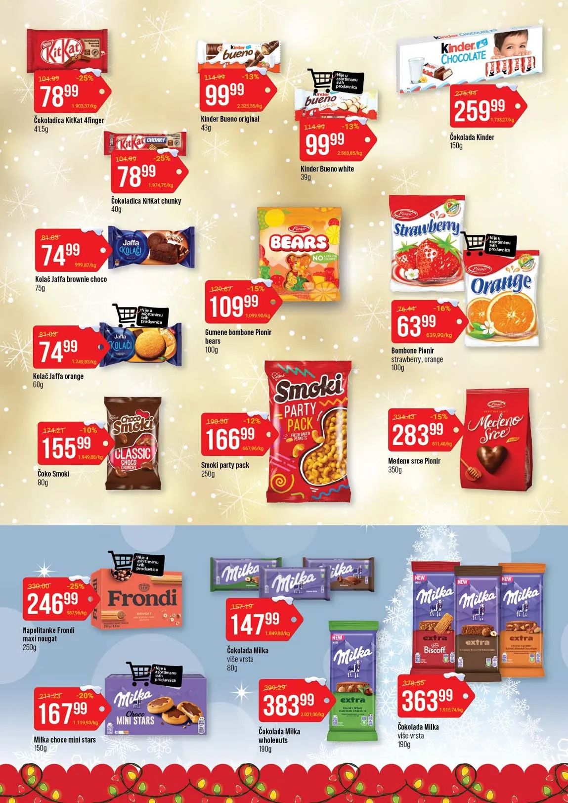 SP marketi akcija snizenja