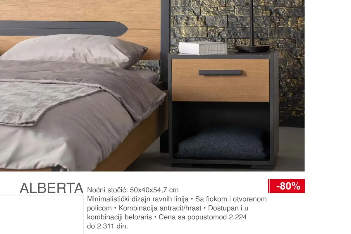 SIMPO rasprodaja do 80% katalog strana 13 Srbija 2026 namještaj