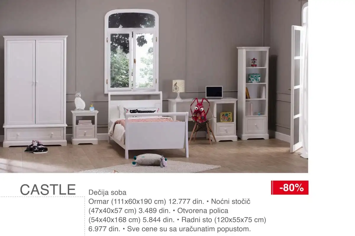 SIMPO rasprodaja do 80% katalog strana 16 Srbija 2026 namještaj