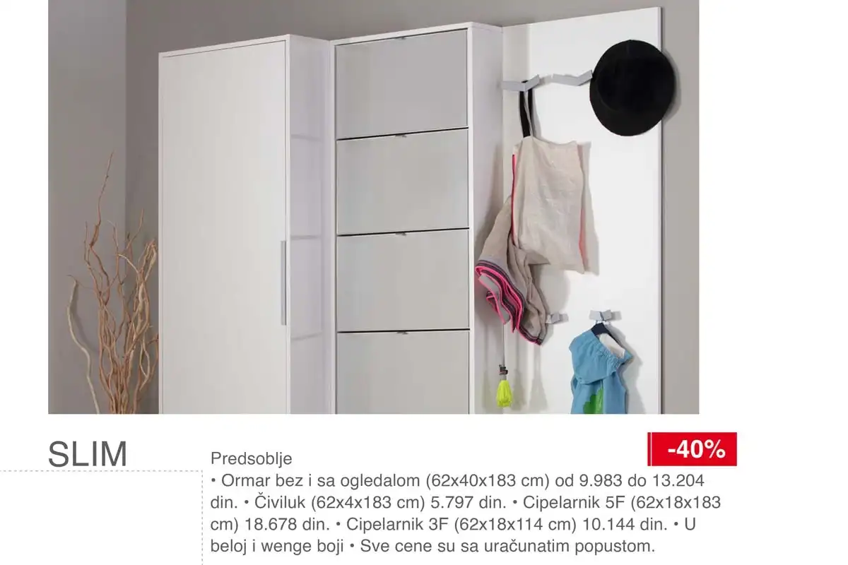 SIMPO rasprodaja do 80% katalog strana 20 Srbija 2026 namještaj