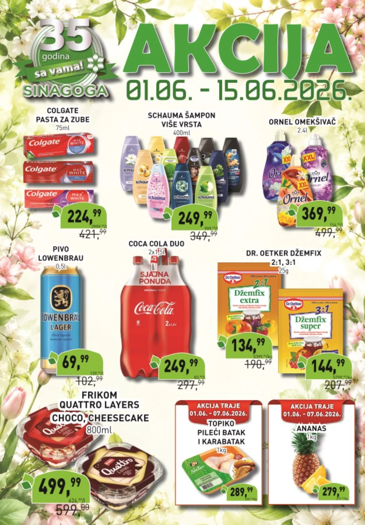 Sinagoga akcija do 47% popusta od 01.06. do 15.06.2026