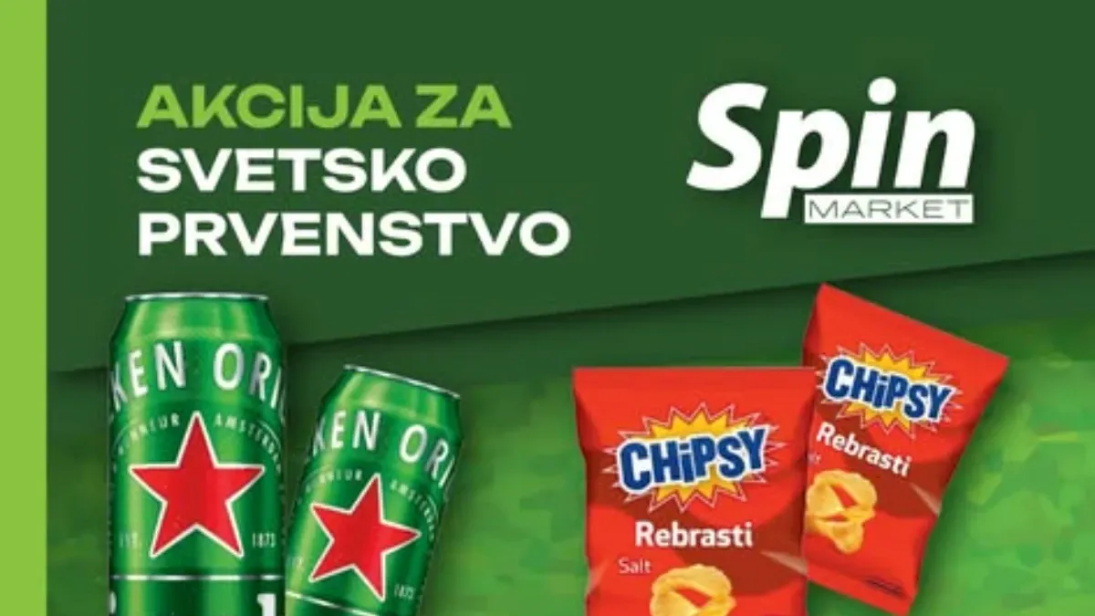 Spin Market akcija za Svetsko prvenstvo – specijalna ponuda uz velike uštede