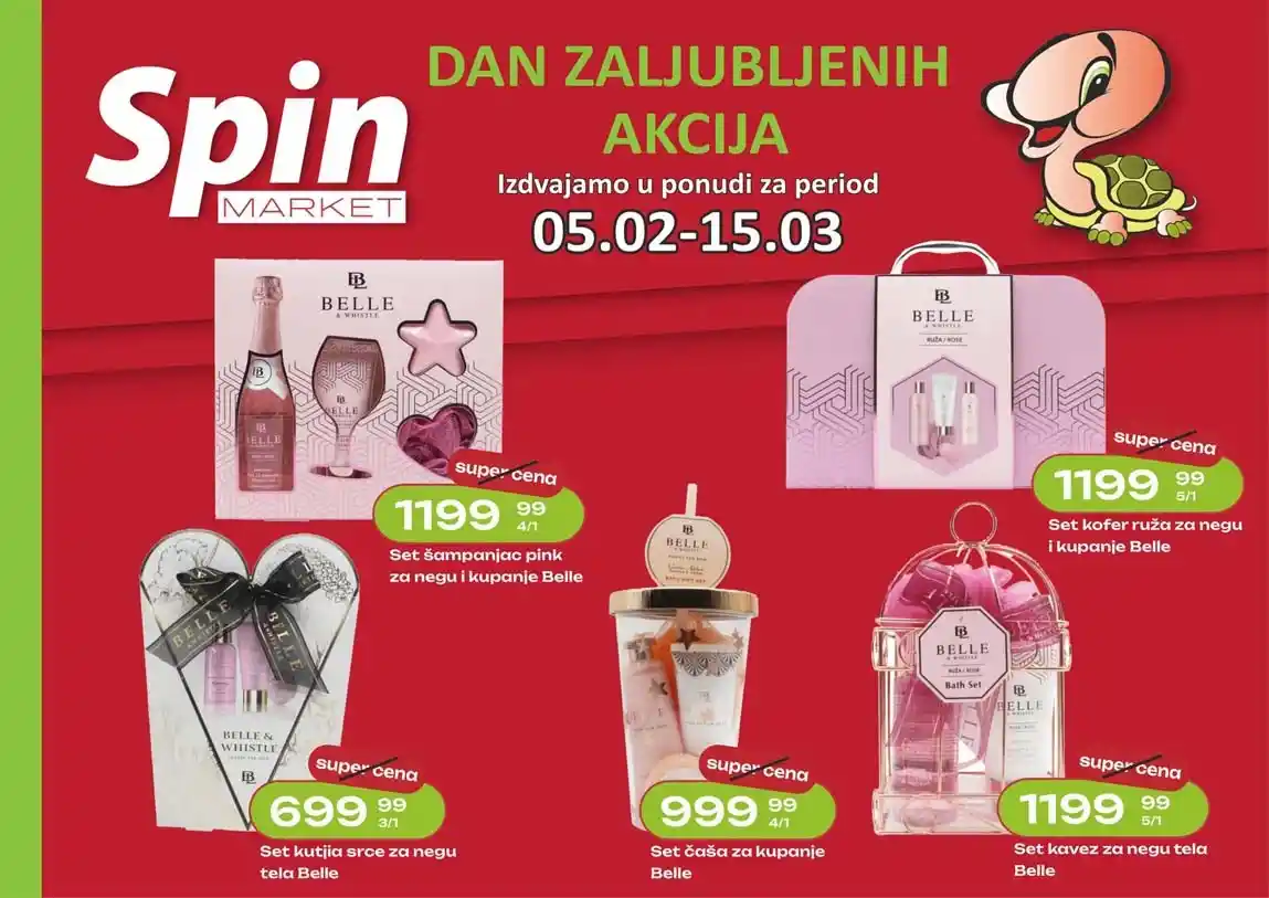 Spin katalog Dan zaljubljenih – akcijska ponuda