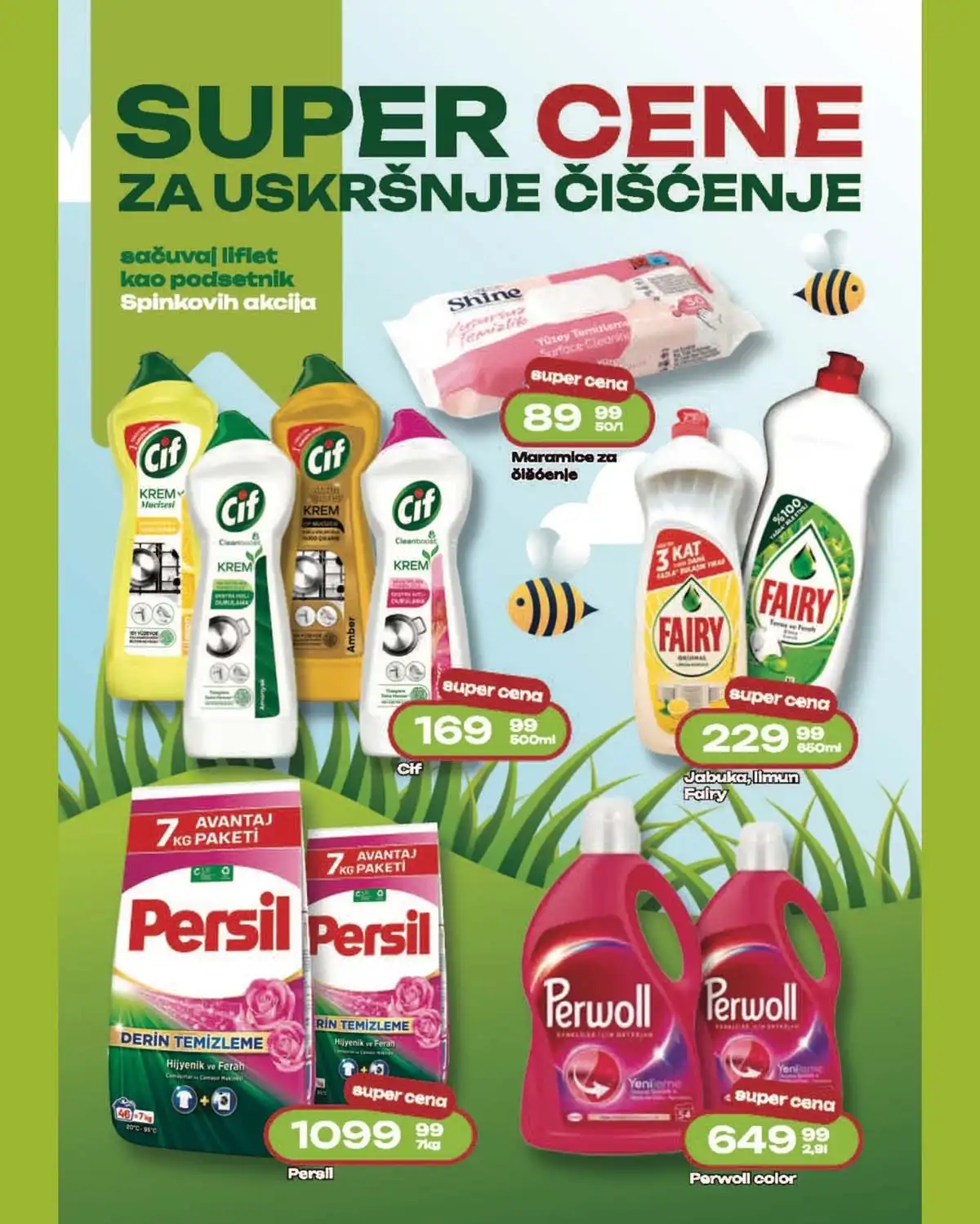 Spin marketi mesečna akcija proizvodi za domaćinstvo katalog strana 12 Spin marketi katalog sniženja akcijske cene za domaćinstvo – strana 12