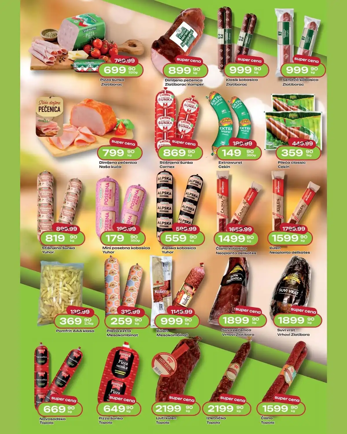 Spin marketi katalog sniženja do 15. maja 2026 prehrambeni proizvodi – strana 2