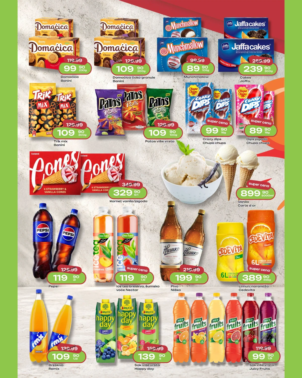 Spin marketi akcija zamrznuti proizvodi katalog strana 8 Spin marketi katalog sniženja zamrznuti proizvodi – strana 8