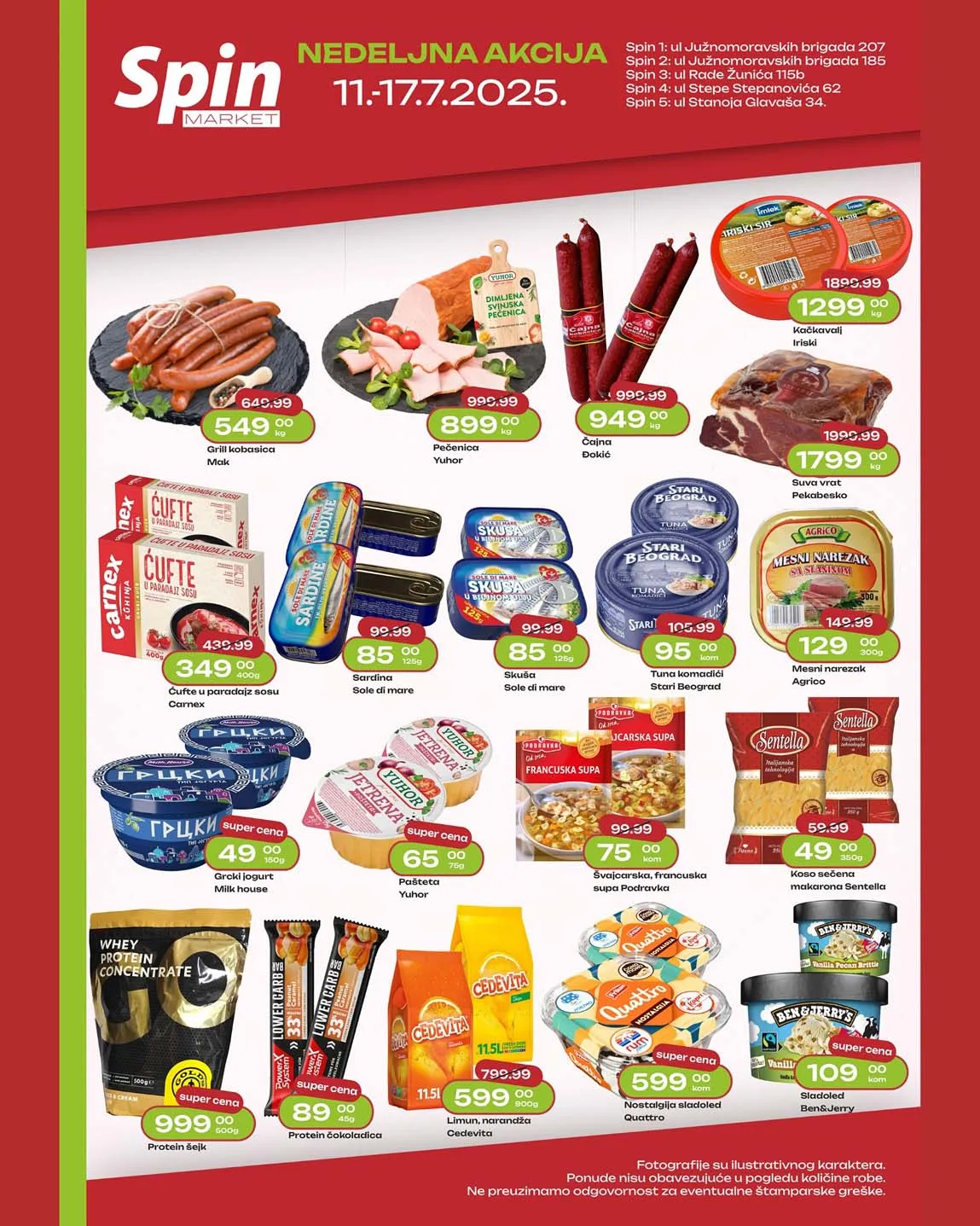 SPIN Katalog sta je na akciji AKCIJA