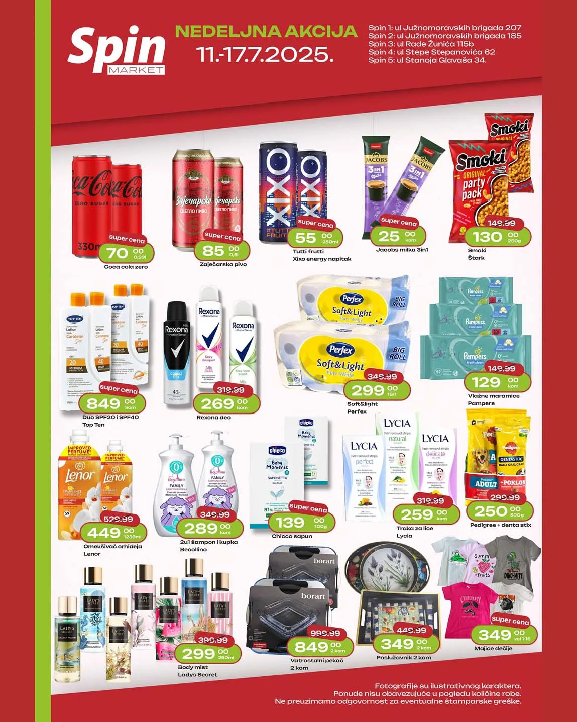 SPIN Katalog sta je na akciji AKCIJA