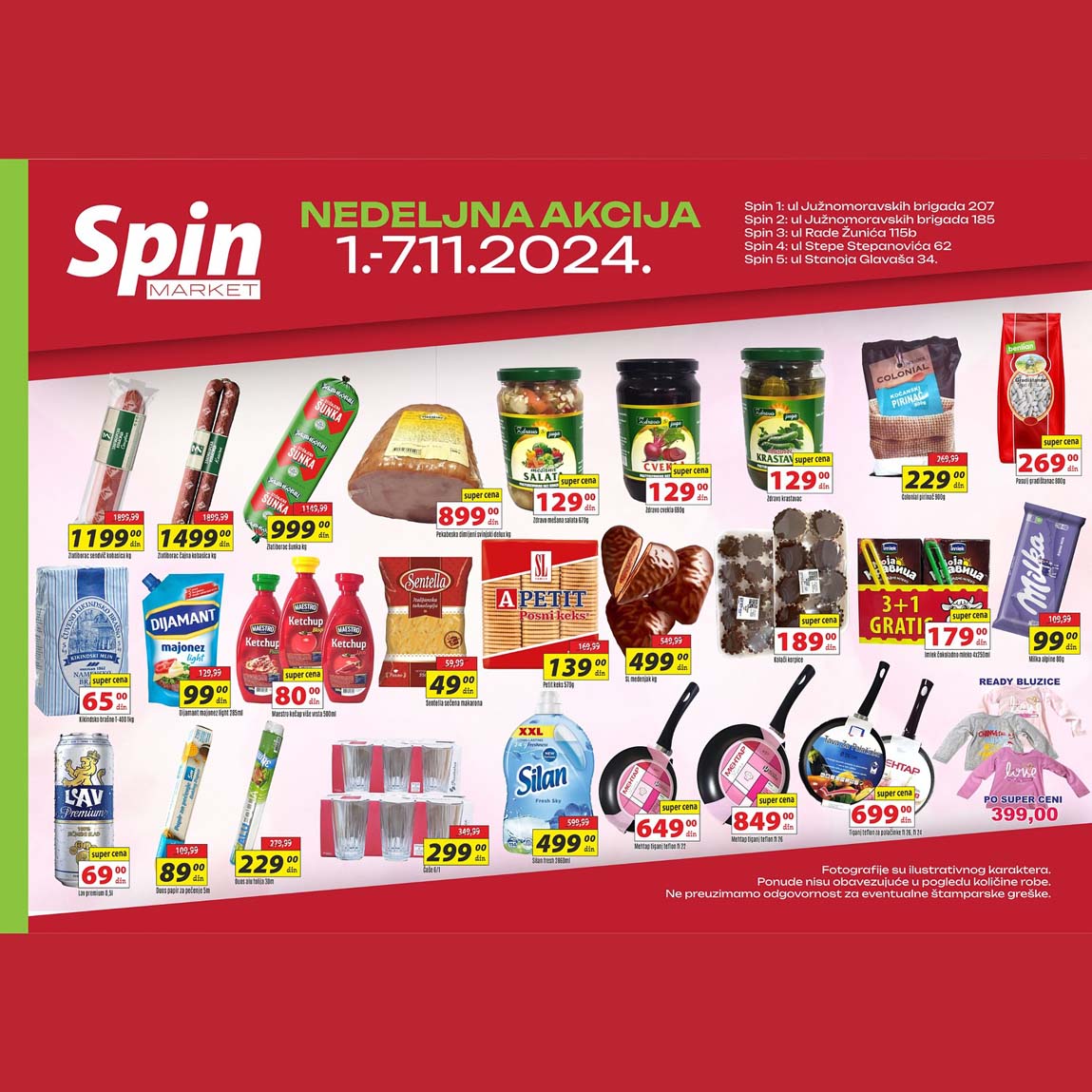 SPIN MARKETI KATALOG AKCIJA