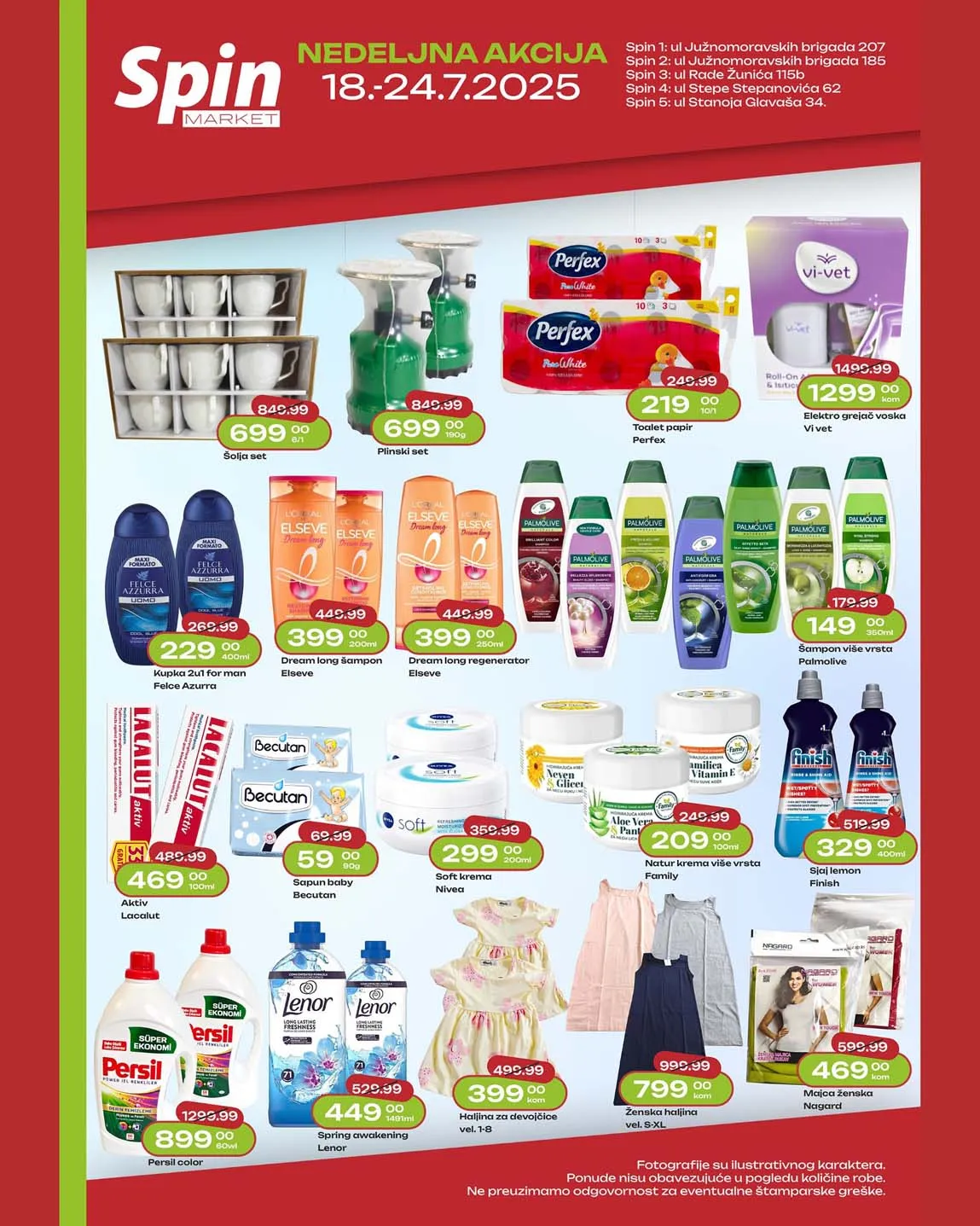 SPIN Katalog sta je na akciji AKCIJA