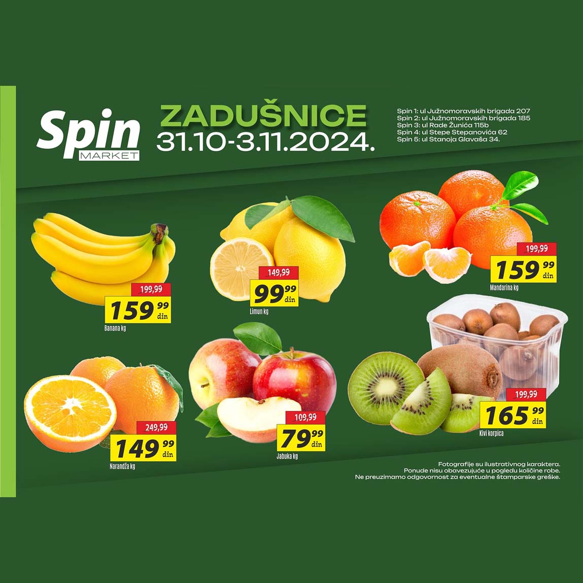 SPIN MARKETI KATALOG AKCIJA