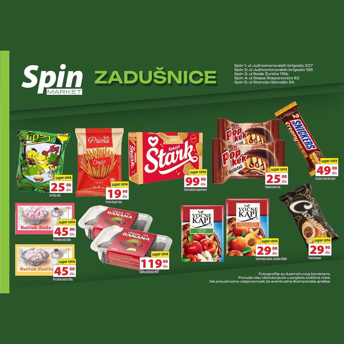 SPIN Katalog sta je na akciji AKCIJA