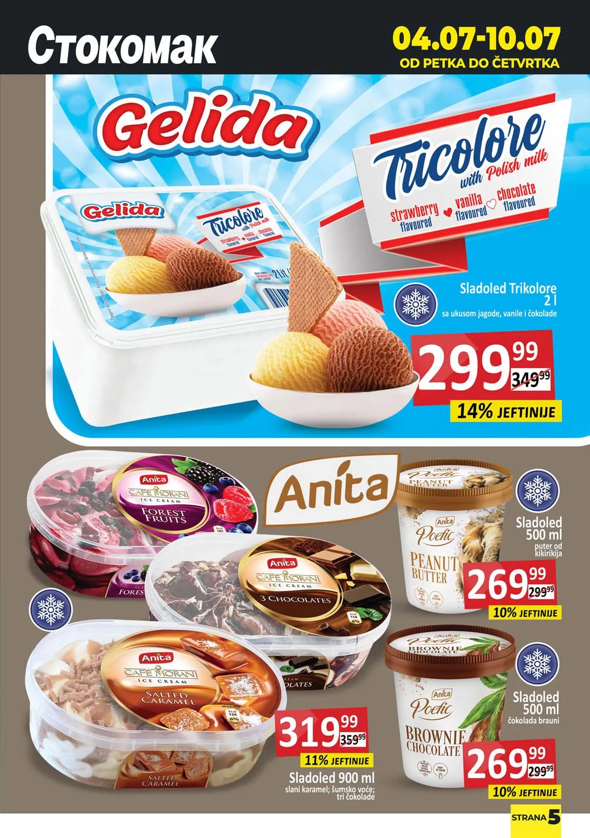 Stokomak kataloška akcija sniženja