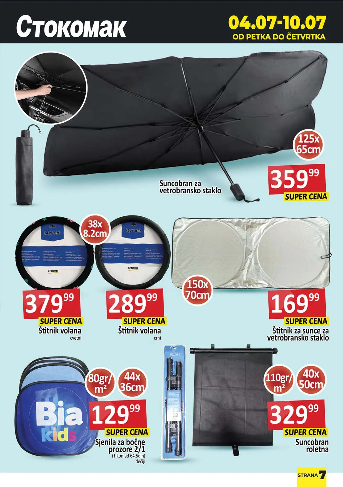 Stokomak kataloška akcija sniženja