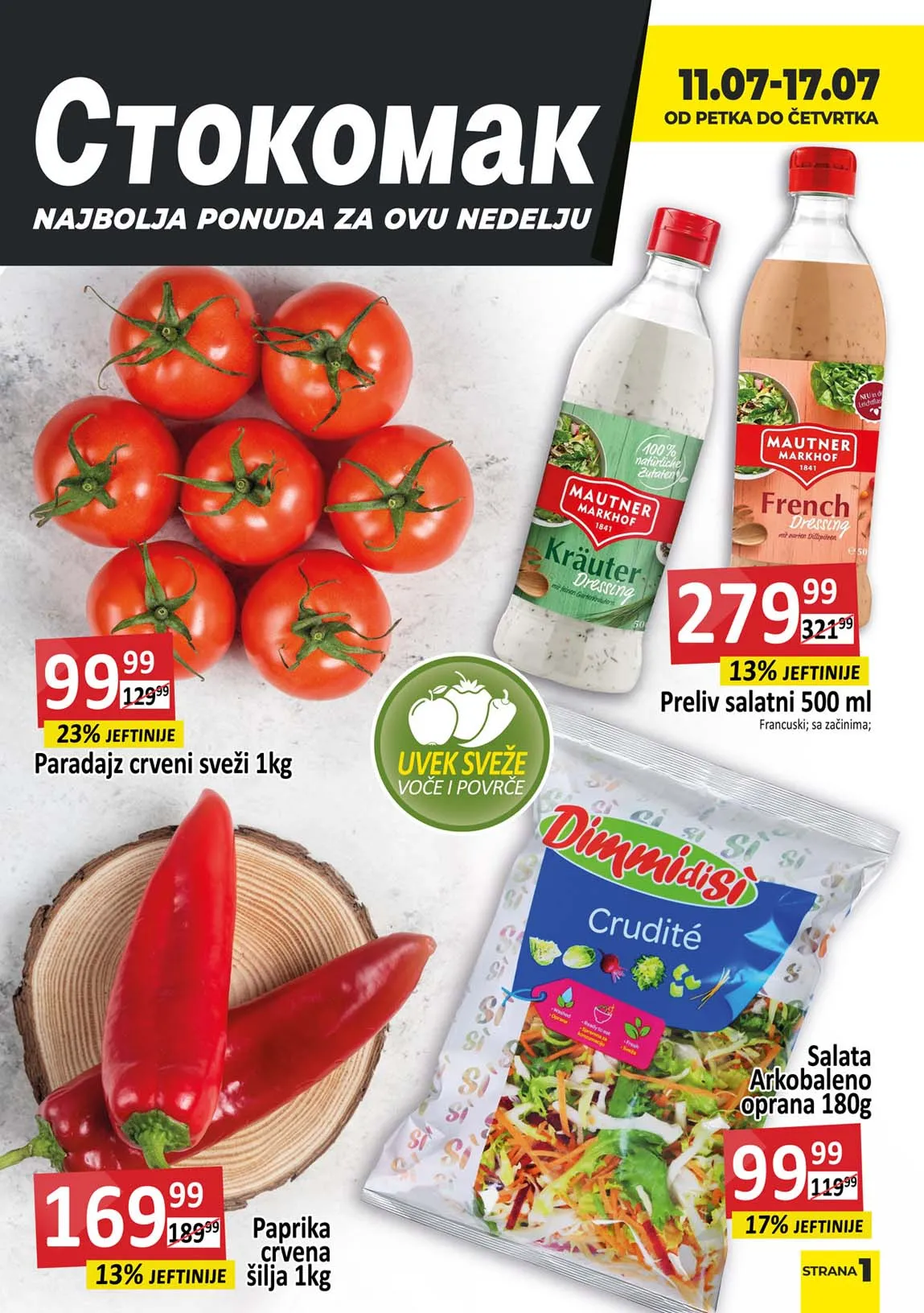 Stokomak kataloška akcija sniženja