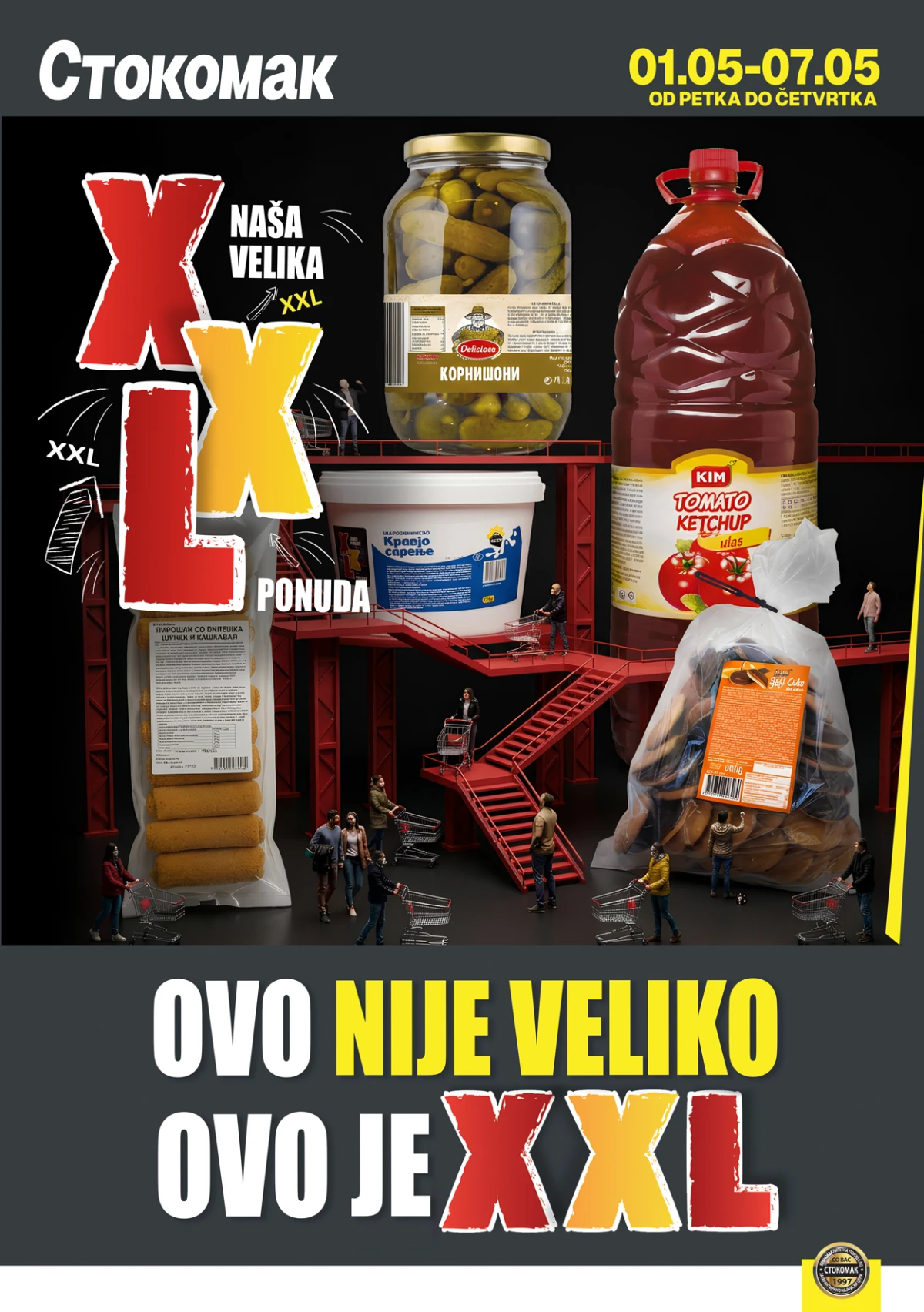 Stokomak katalog mlečni proizvodi – sir, mleko i jogurt na akciji do 30. aprila 2026