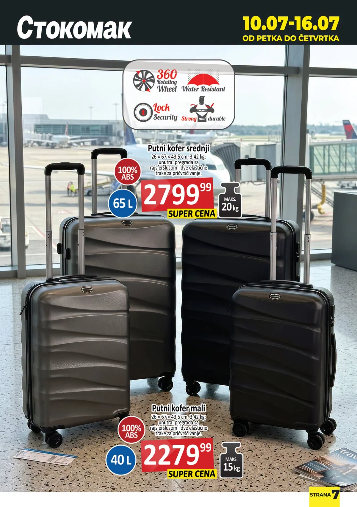 Stokomak katalog – peškiri, papuče, torbe i letnja oprema na akciji