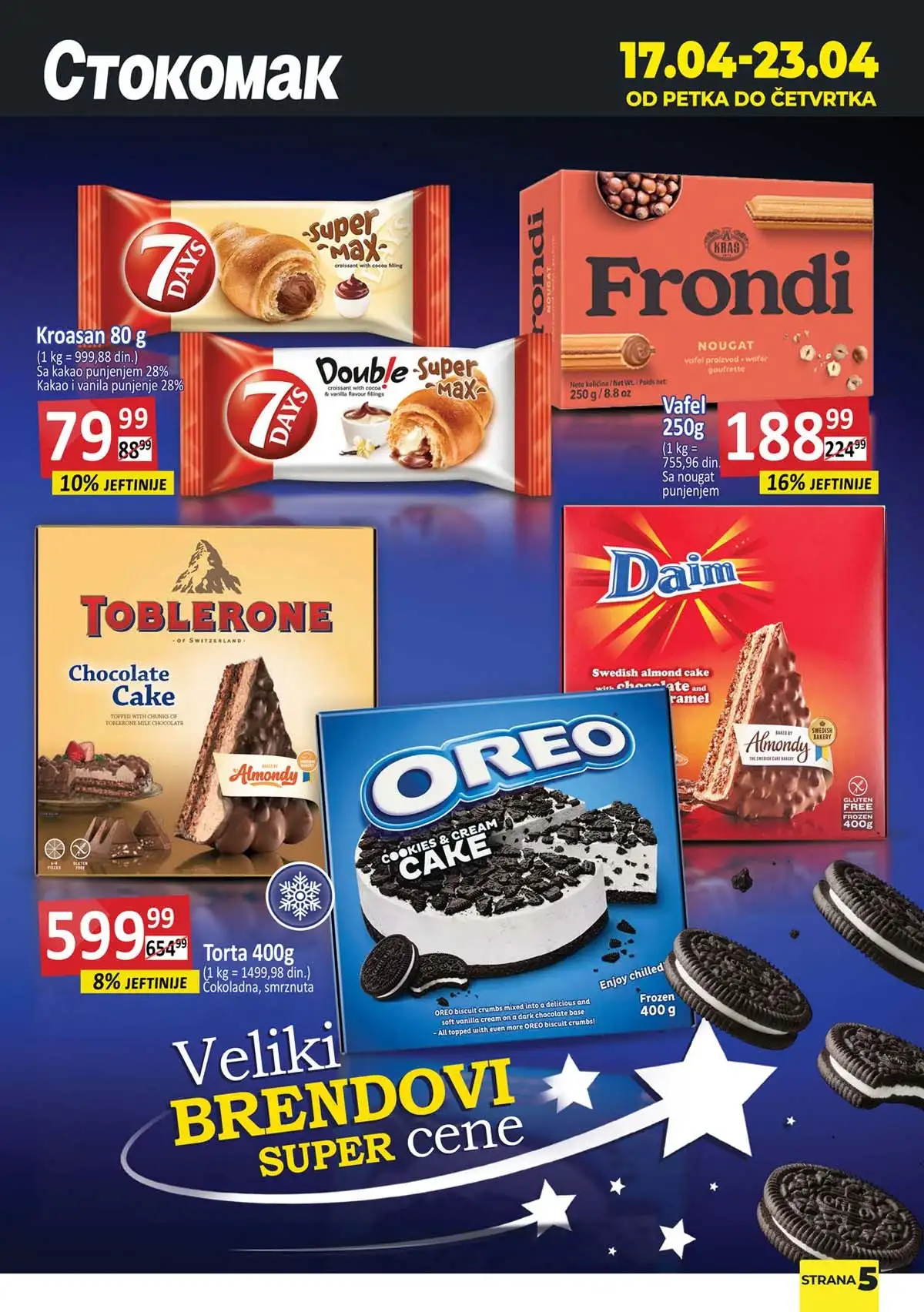 Stokomak katalog sredstva za domaćinstvo – proizvodi za čišćenje i održavanje na akciji