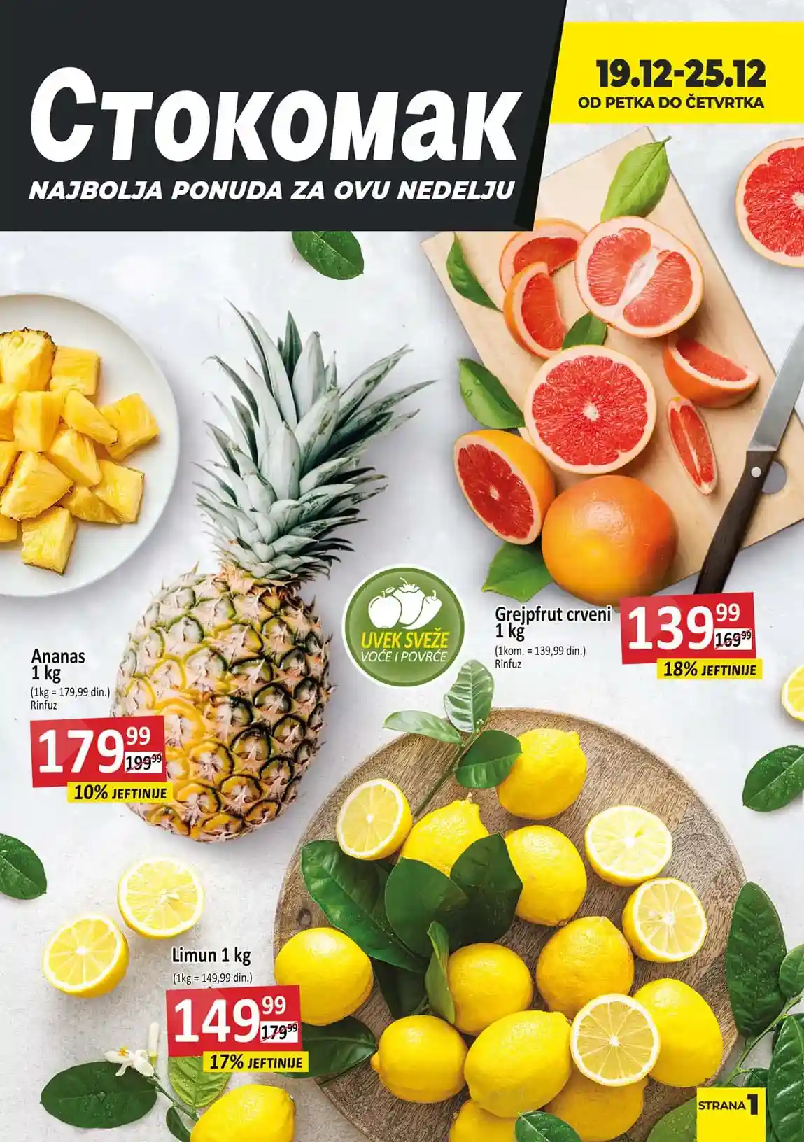 Stokomak akcija kataloška akcija sniženja