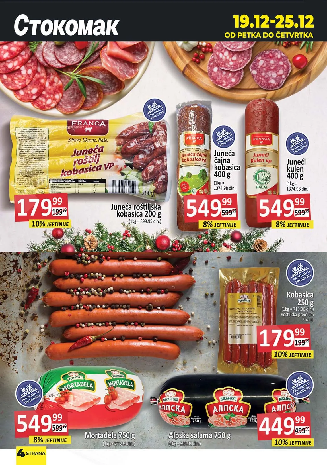 Stokomak akcija kataloška akcija sniženja