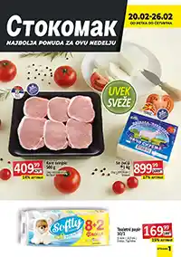 Stokomak akcija – velika sniženja prehrane i kućnih proizvoda do 26. februara 2026